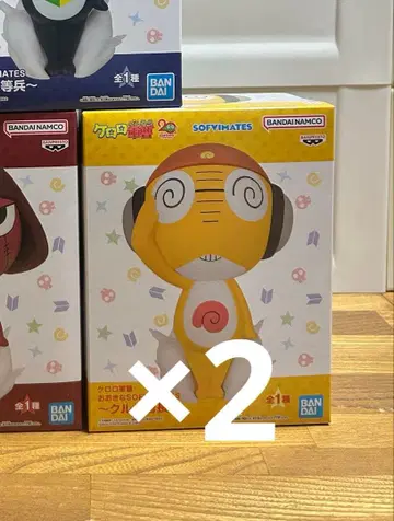 쿠루루 소위 소프트 비닐 메이트 피규어 2개 세트