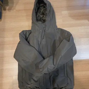 무인양품 후드 자켓 L 사이즈 다크 모카 브라운 L