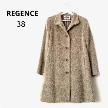 [특가] REGENCE 고급 체스터 코트 알파카 모헤어 베이지 M