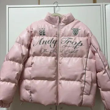 100stars 핑크 다운 자켓 S 사이즈