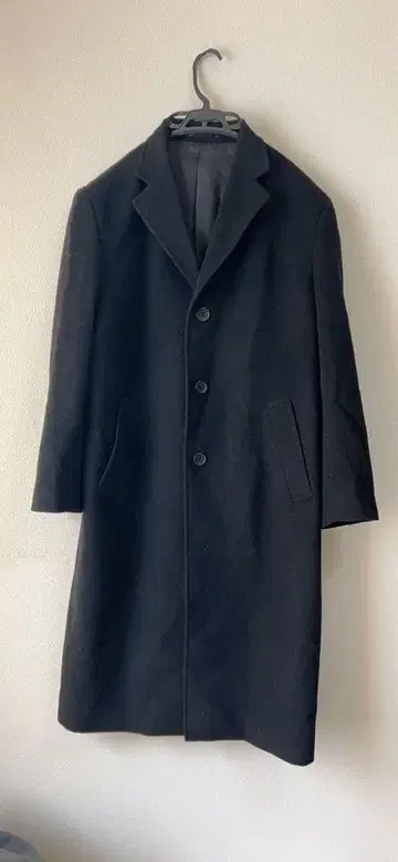 블랙 체스터 코트