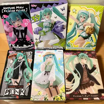하츠네 미쿠 Fashion 피규어 6종류