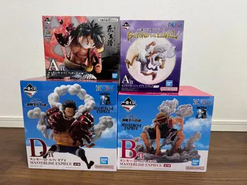 몽키 D 루피 피규어 4체 세트