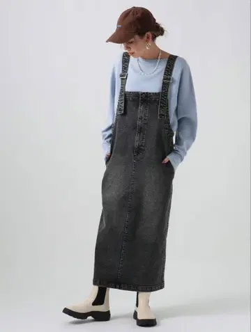 BAYFLOW 스트레치 데님 살로펫