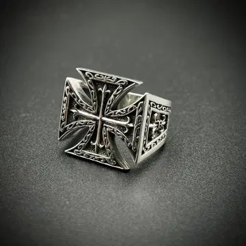 템플 기사단 십자가(크로스 파티) 모티브 반지 Silver 925