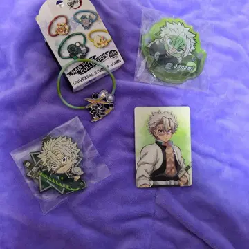 귀멸의 칼날 시나즈가와 사네미 굿즈 세트