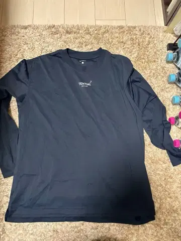 BAKUNE 드라이 남성 상하의 세트 긴팔 롱 팬츠 L 네이비