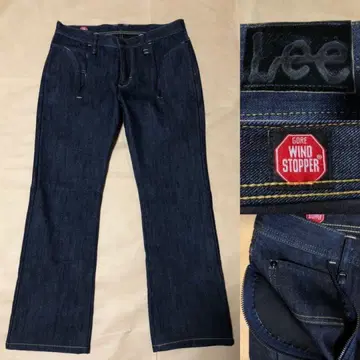 LEE WIND STOPPER 데님 팬츠 M 방한 G빵 리