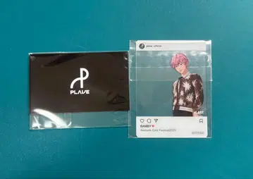 PLAVE AGF 배포 특전 밤비 클리어 카드 2025