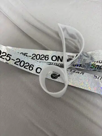 SnowMan 돔 투어 2025-2026 ON 은색 테이프 음표 낙하물