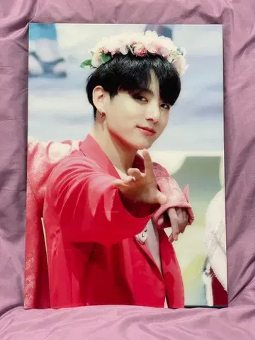 BTS 국 아크릴 액자 A3