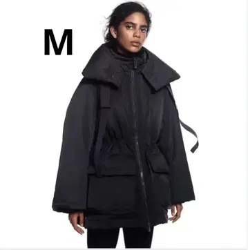 새상품급 유니클로 UNIQLO +J 하이브리드 다운 숏코트 M