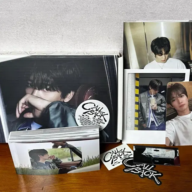 샤이니 민호 콜백 플립북 개봉 앨범