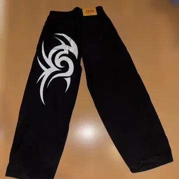 pccvision 블랙 데님 초와이드