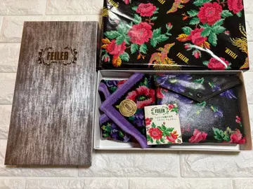 페이러 타월 손수건과 파우치 세트