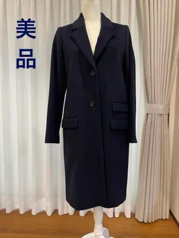 theory luxe 체스터 코트 네이비 038