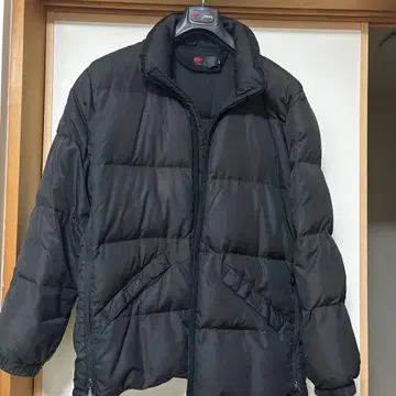 블랙 다운 자켓 베르사체