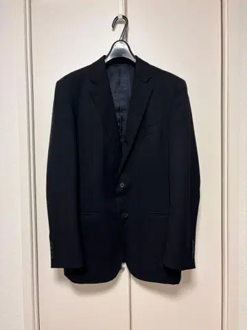 바니스뉴욕 네이비 테일러드 자켓