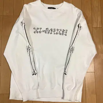 엑스라지 XLARGE 본 프린트 맨투맨 트레이닝복 M