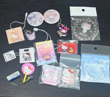 산리오 덤 카페 키링 모음