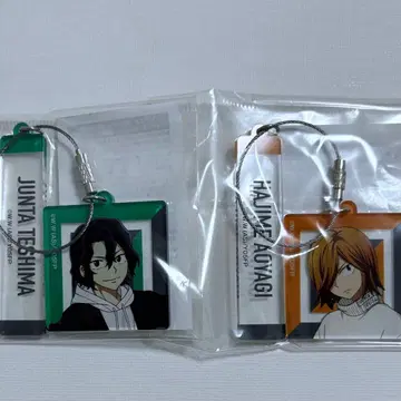 겁쟁이 페달 모델 아크릴 키링 테시마 준타 아오야기 하지메