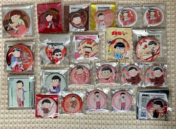 오소마츠 6쌍둥이 오소마츠 캔뱃지 아크링 키링 아크릴 스탠드 100개