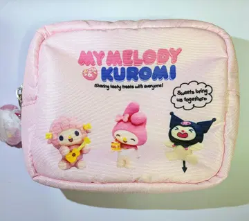 [ 새상품 ] 산리오 마이멜로디 쿠로미 피아노 Netflix 파우치