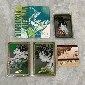 히로아카 원화전 미도리야 이즈쿠 코스터 클리어 카드 스퀘어 스티커