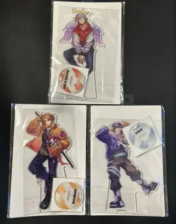 GIGO 한정판 CrazyRaccoon 아크릴 스탠드 3개 세트