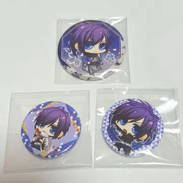 박앵귀 오토메이트 사이토 하지메 캔뱃지 3종 세트