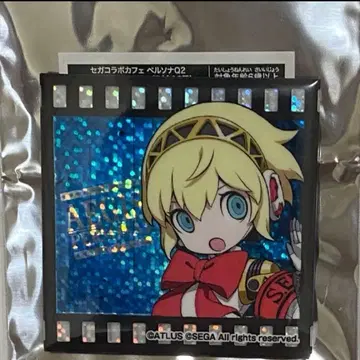 페르소나 페르소나 3 리로드 Q2 세가 콜라보 카페 캔뱃지 아이기스