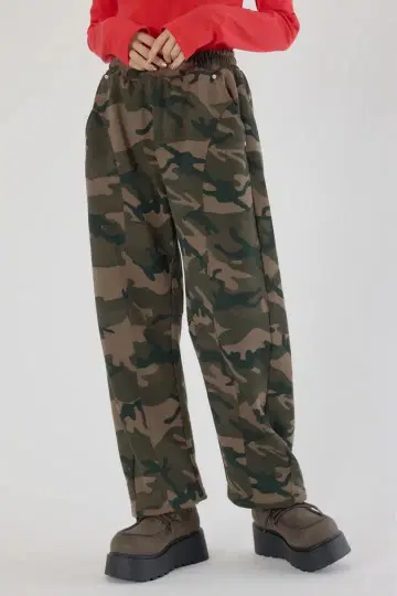 rodeo SHARE PATTERN 배럴 스웨트 팬츠