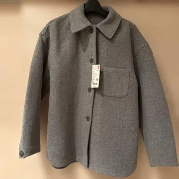 유니클로 그레이 버튼식 자켓 XL 사이즈
