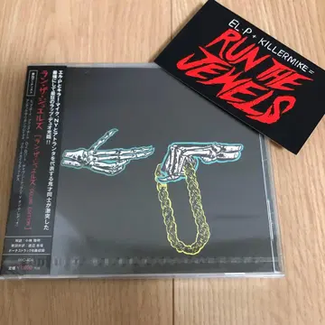 [ 새상품 ] Run the Jewels 스티커부 일본 국내반 CD
