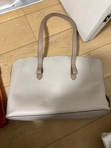 베이지 심플 토트백