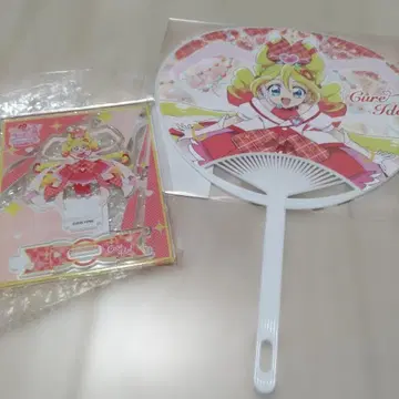 [ 새상품 ] 영화 프리큐어 갓 아이돌 스타일 아크릴 스탠드 미니 부채