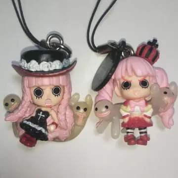 2종 세트 페로나 마스코트 스트랩 스윙 원피스 홀로