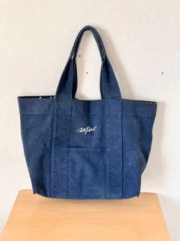 wtw 토트백 리버서블백 대 2way 캠퍼스 네이비