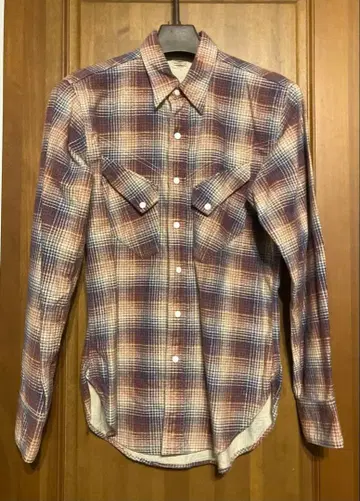 WAREHOUSE (웨어하우스) 체크 플란넬 셔츠 [M]