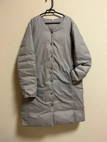 무인양품 다운 코트