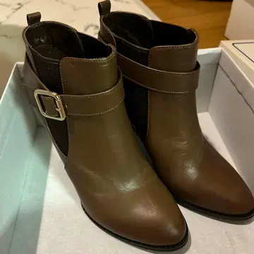 다이애나 천연 가죽 부츠