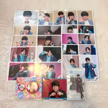 사노 쇼야 공식 사진 포토세 아크릴 스탠드 캔 배지 세트