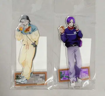 블루 록 구운 빵 아크릴 스탠드 나기&레오 세트