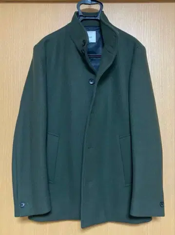 저널 스탠다드 LANA 스탠드 카라 코트 카키 L 사이즈