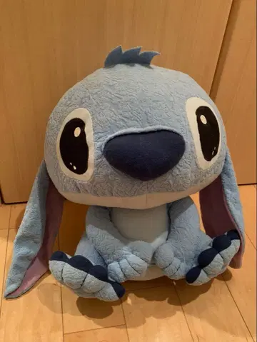 스티치 봉제 인형 빅 파랑