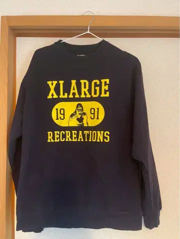 XLARGE 1991 프린트 트레이닝복 네이비