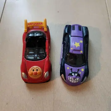 호빵맨 세균맨 미니카 세트