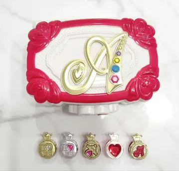 두근두근 프리큐어 러브 아이즈 팔레트 큐어 비즈 5개 세트