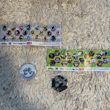 오리지널 캔뱃지 와 마그넷 시트 세트