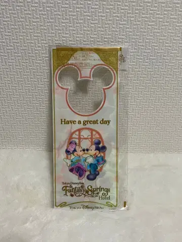 도쿄 디즈니 리조트 도어 플레이트